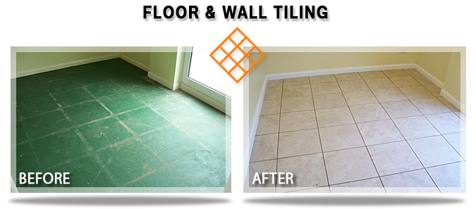 fLOOR AND WALL TILING